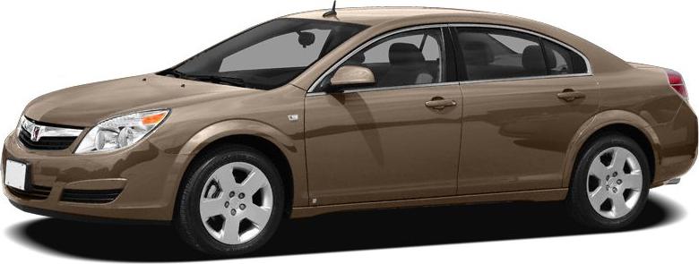 Side profile of a sleek four-door sedan with alloy wheels
