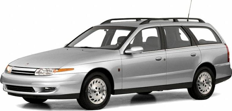 Silver station wagon with roof rails and front grille design