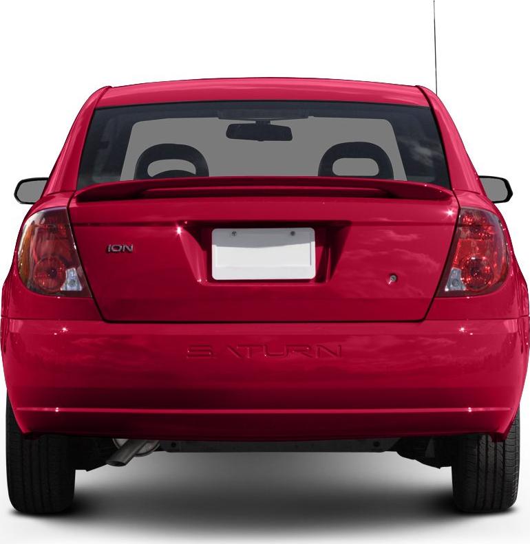 2003 Saturn ION Quad Coupe Rear View