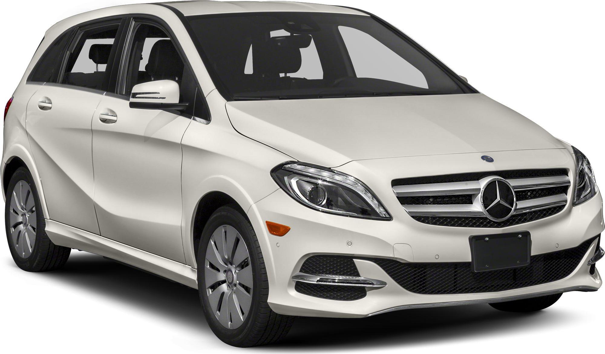 Front and side view of a compact hatchback with distinctive headlights and grille