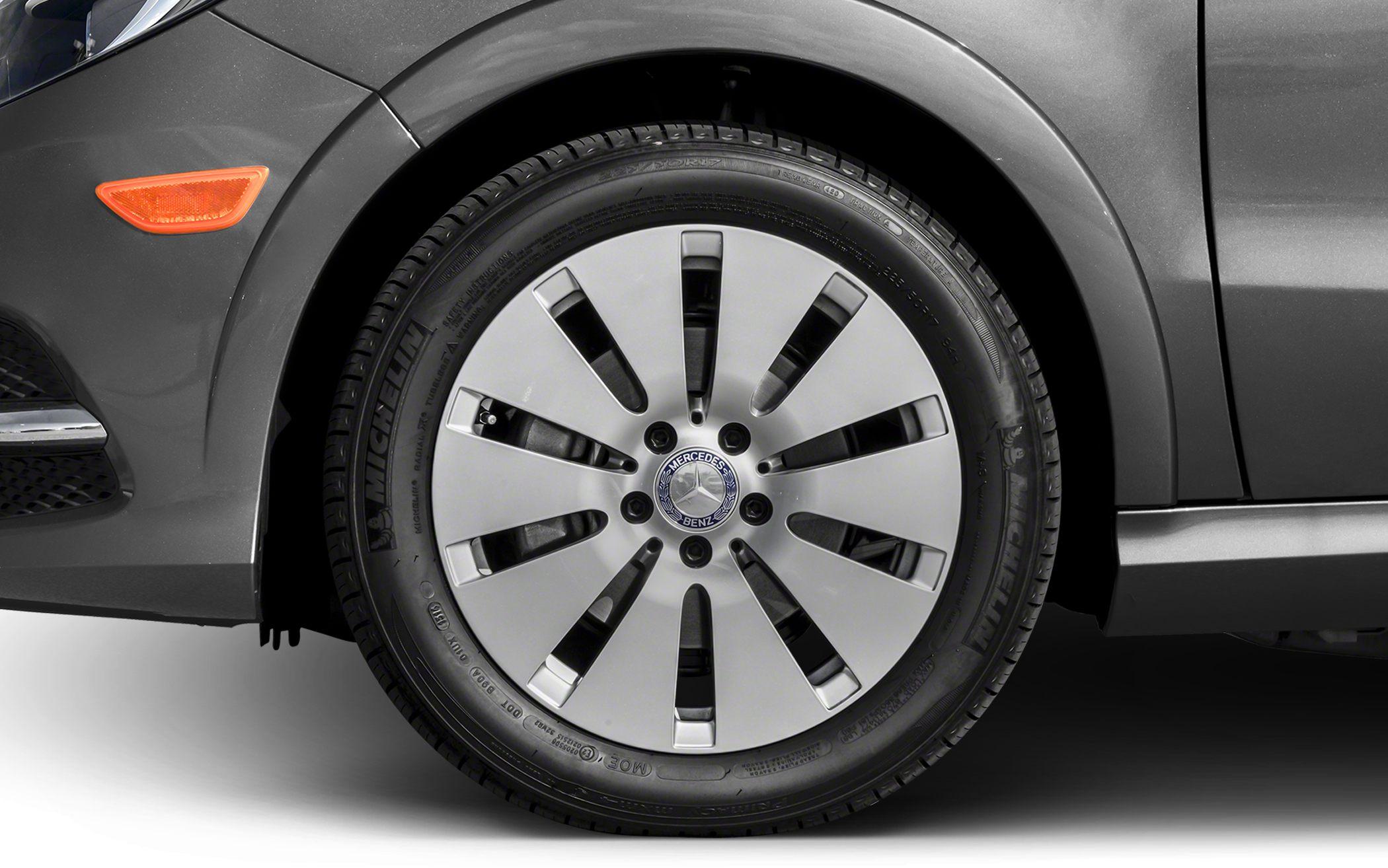 Close-up of wheel with alloy rim and Michelin tire
