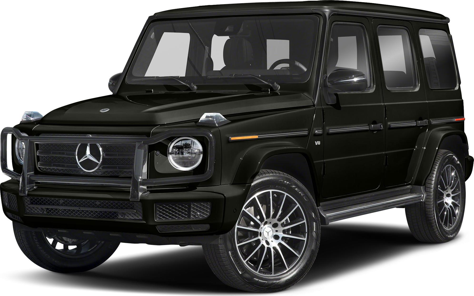 Long-body SUV with front grille guard and multi-spoke alloy wheels
