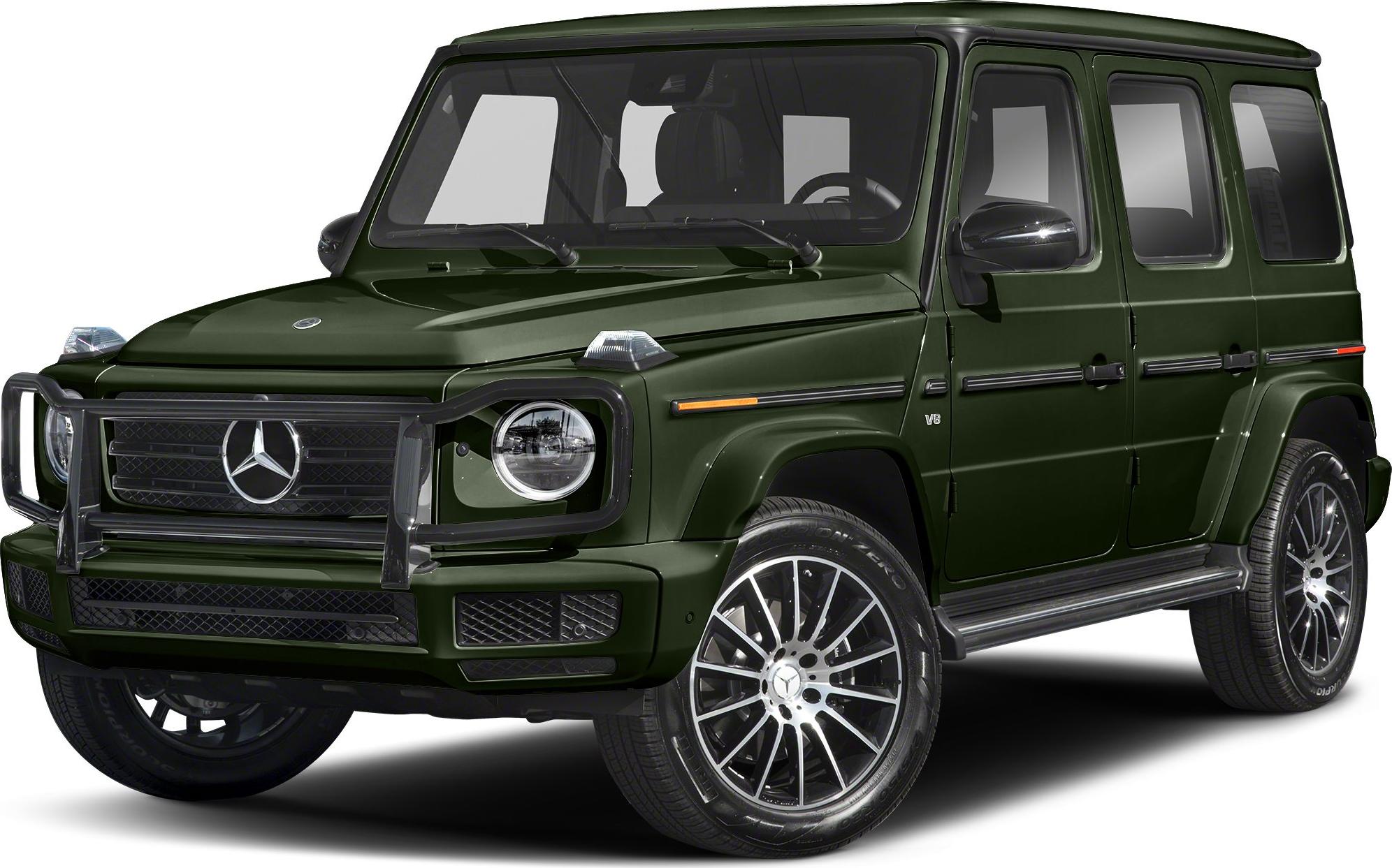 3/4 front-left view, G Manufaktur Olive Metallic