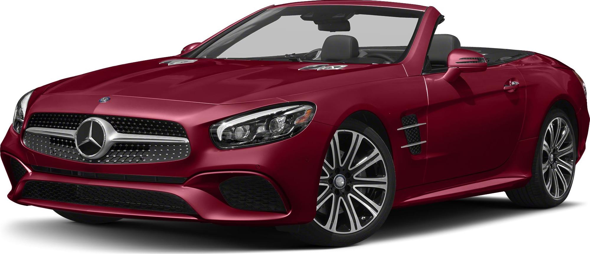 3/4 front-left view, Designo Cardinal Red Metallic