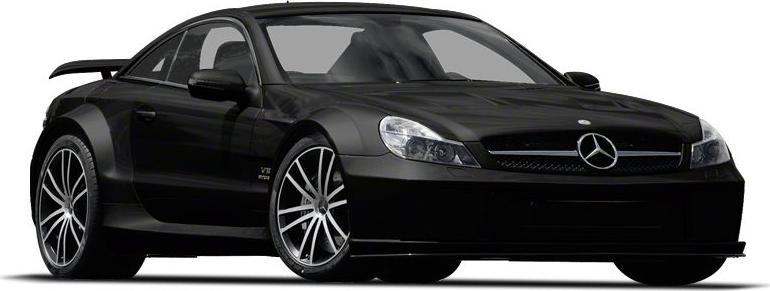 3/4 front-left view, Black