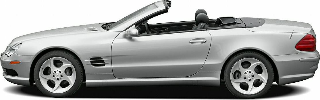 2001 Mercedes-Benz SL (R230) Side View Left