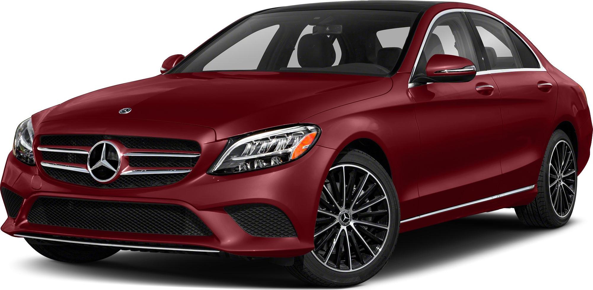 3/4 front-left view, Designo Cardinal Red Metallic