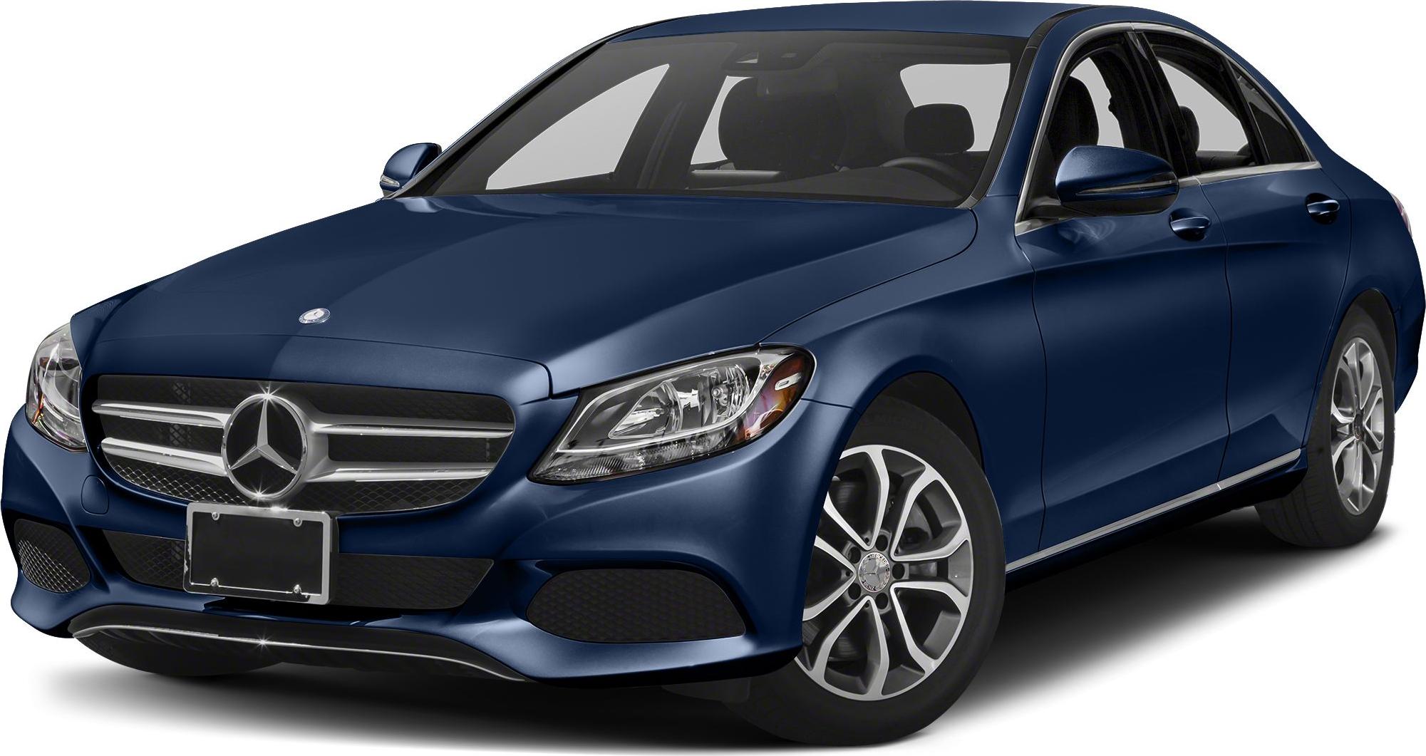 Luxury sedan front with LED headlights and alloy wheels