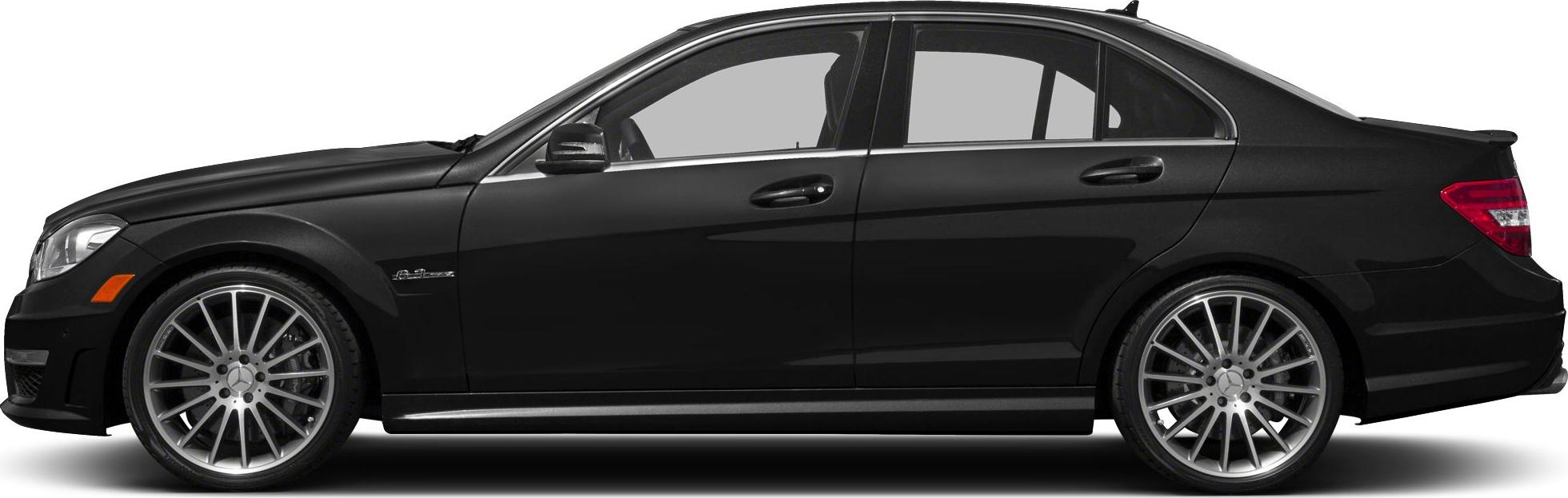 2012 Mercedes-Benz C-class (W204, facelift 2011) Side View Left