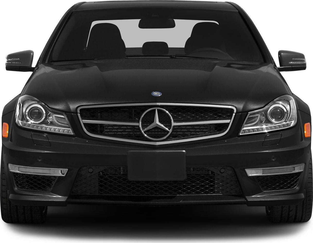 2012 Mercedes-Benz C-class (W204, facelift 2011) Front View
