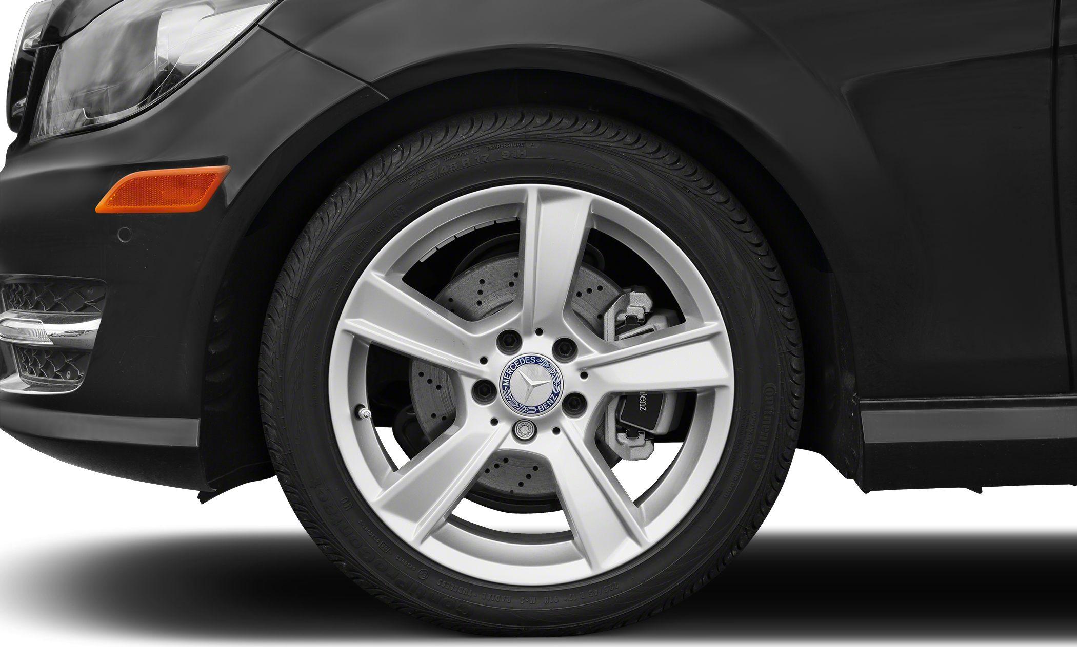 Close-up of alloy wheel and ventilated disc brake