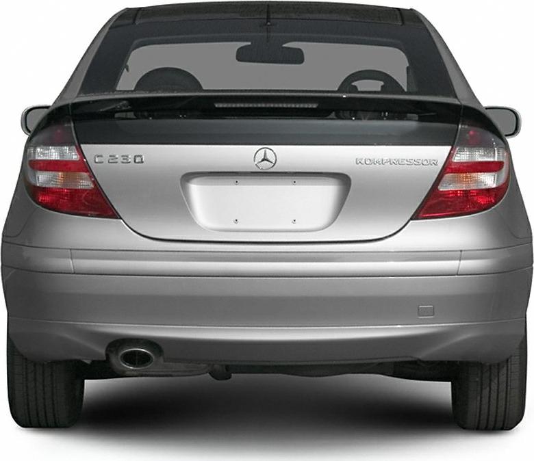 2004 Mercedes-Benz C-class Sport Coupe (CL203, facelift 2004) Rear View