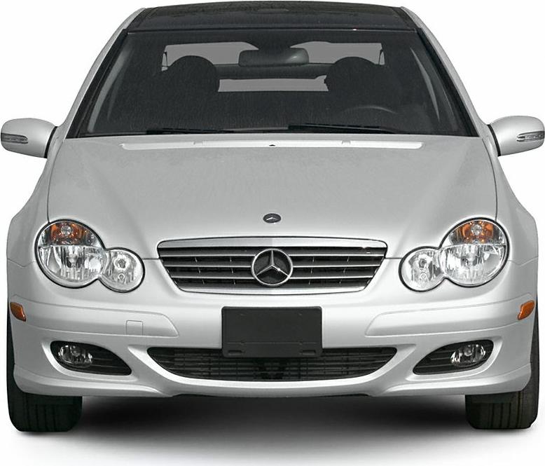 2001 Mercedes-Benz C-class Sport Coupe (CL203) Front View