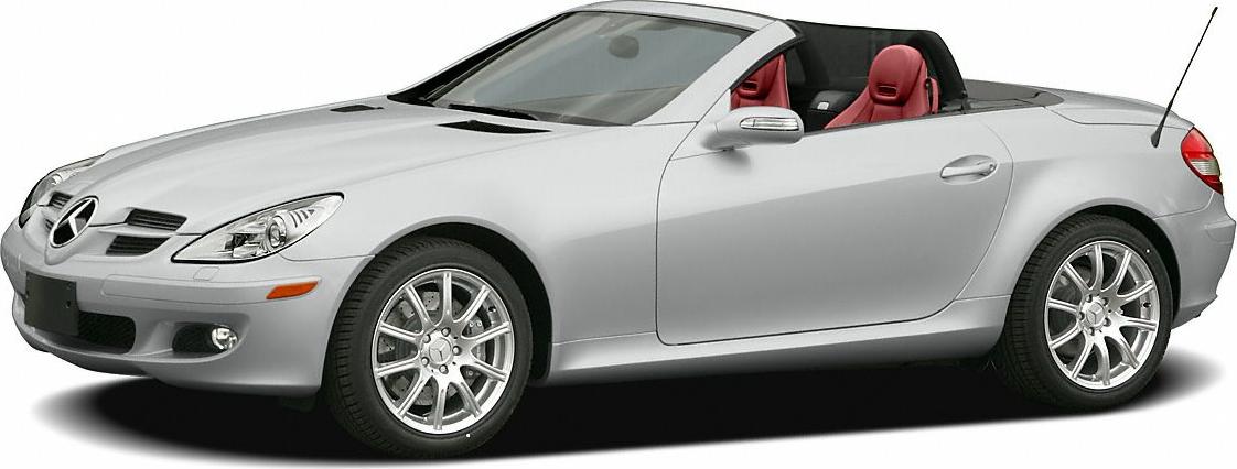 Silver convertible with red leather interior and sporty alloy wheels