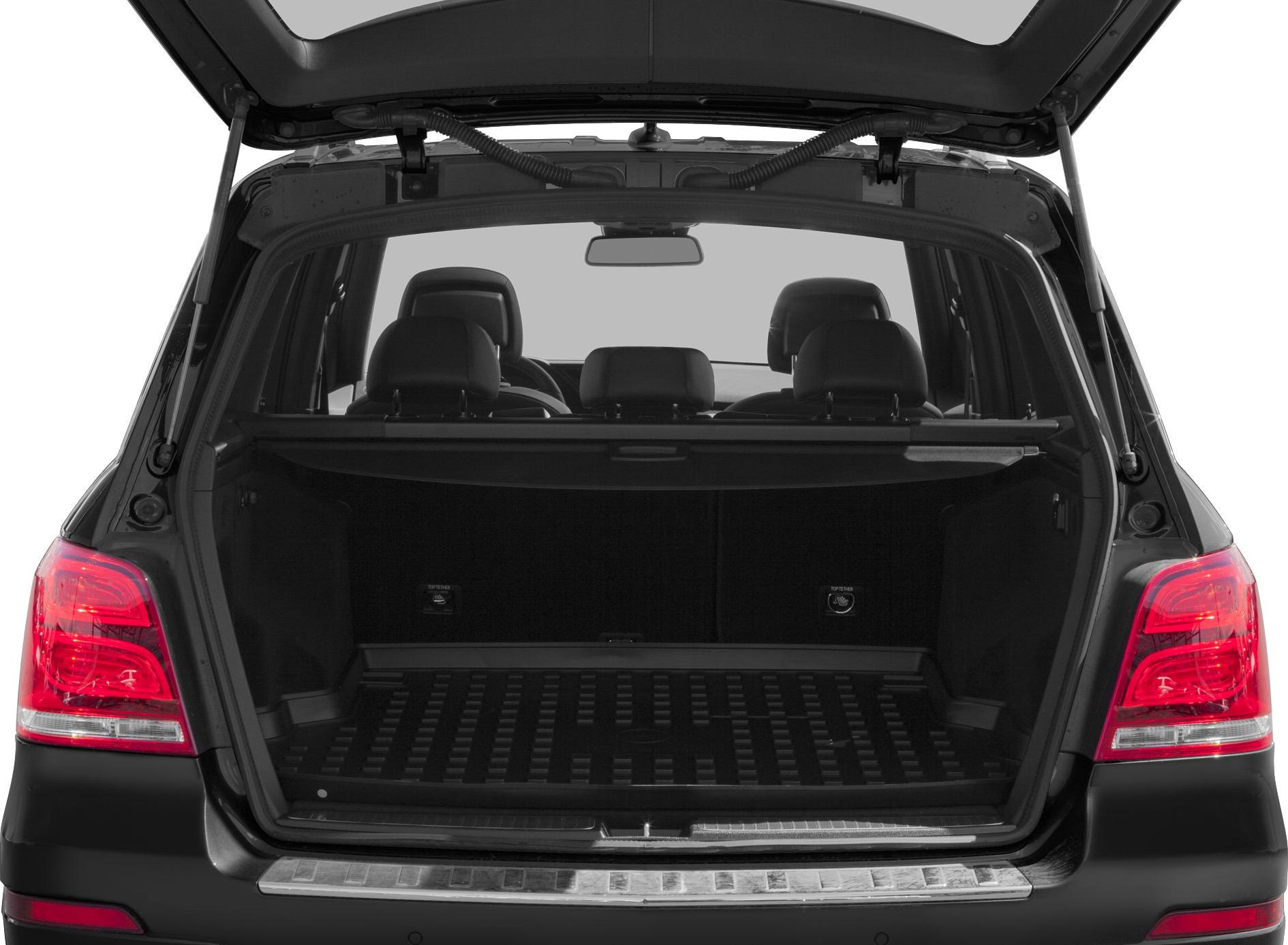 Open trunk with spacious rear cargo and LED taillights