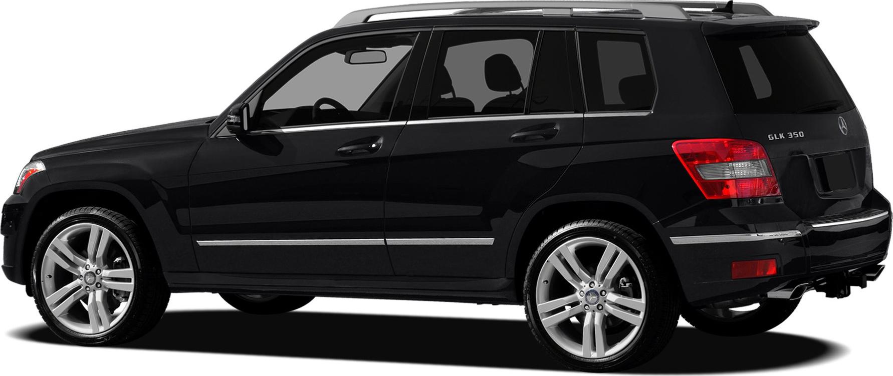 Side profile of an SUV with alloy wheels and chrome trim