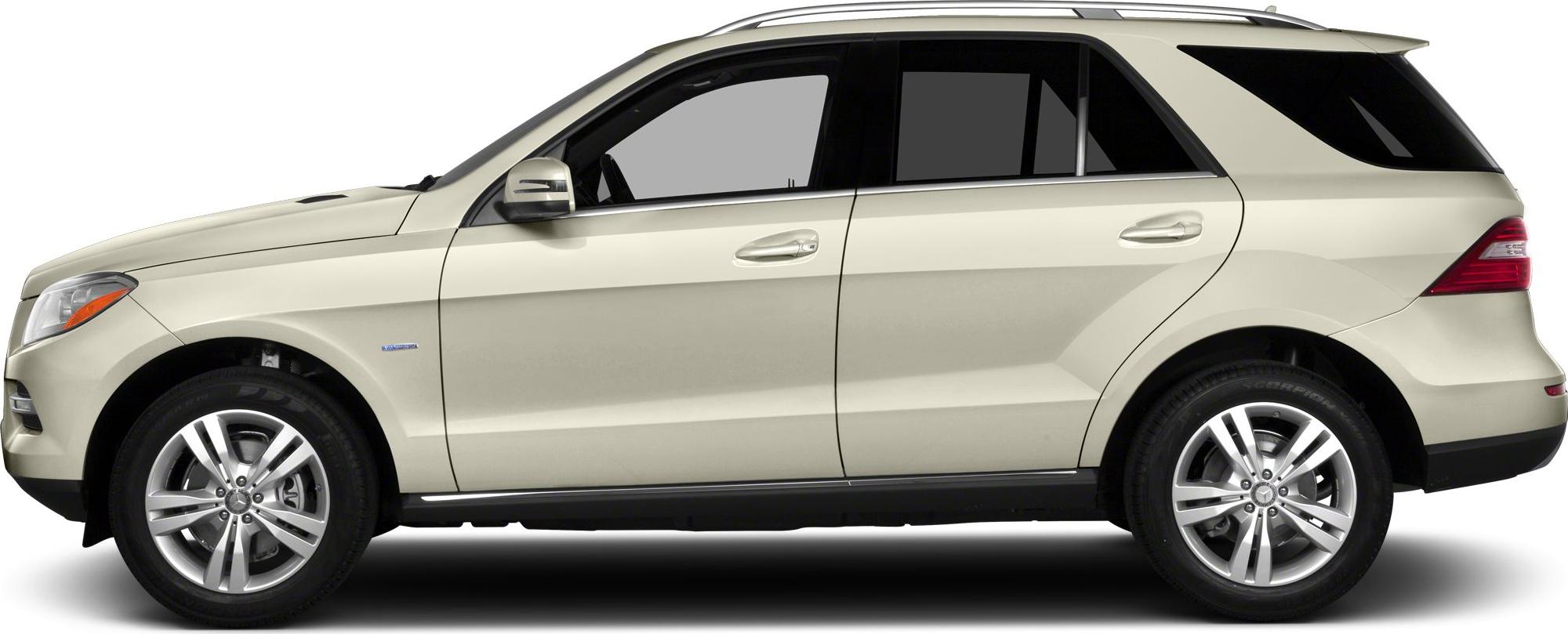 2012 Mercedes-Benz M-class (W166) Side View Left