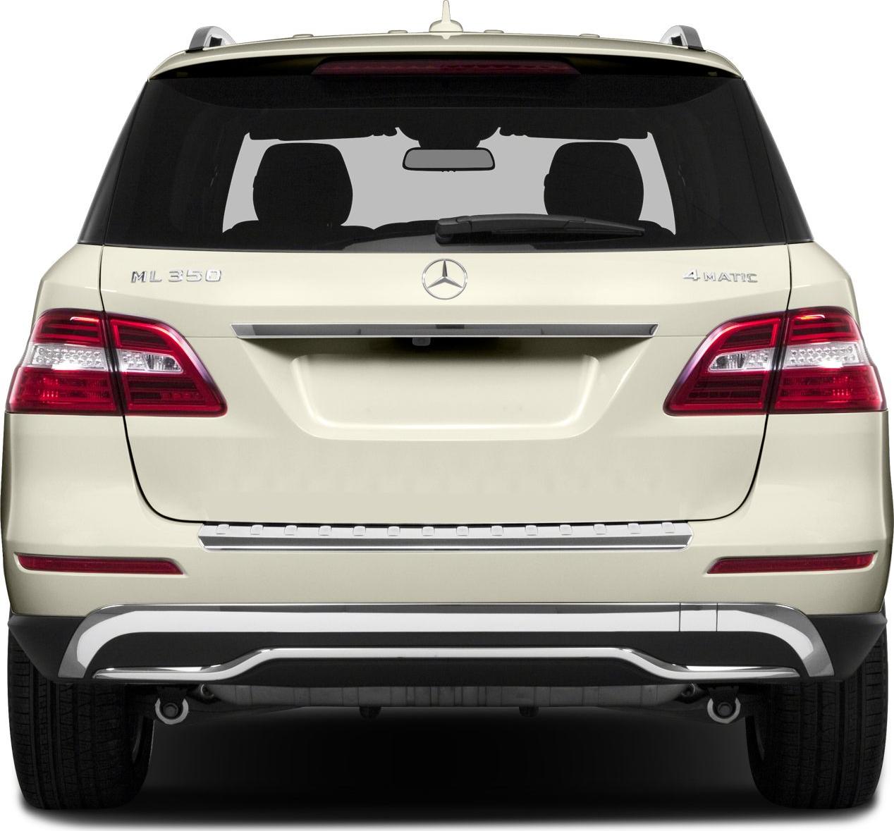 2012 Mercedes-Benz M-class (W166) Rear View