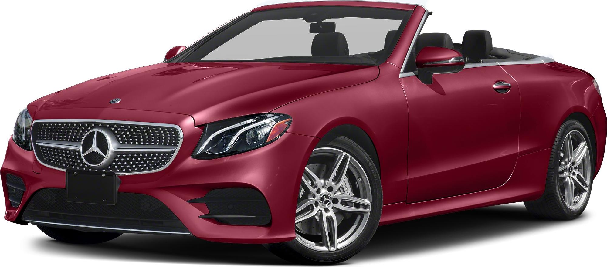 3/4 front-left view, Designo Cardinal Red Metallic