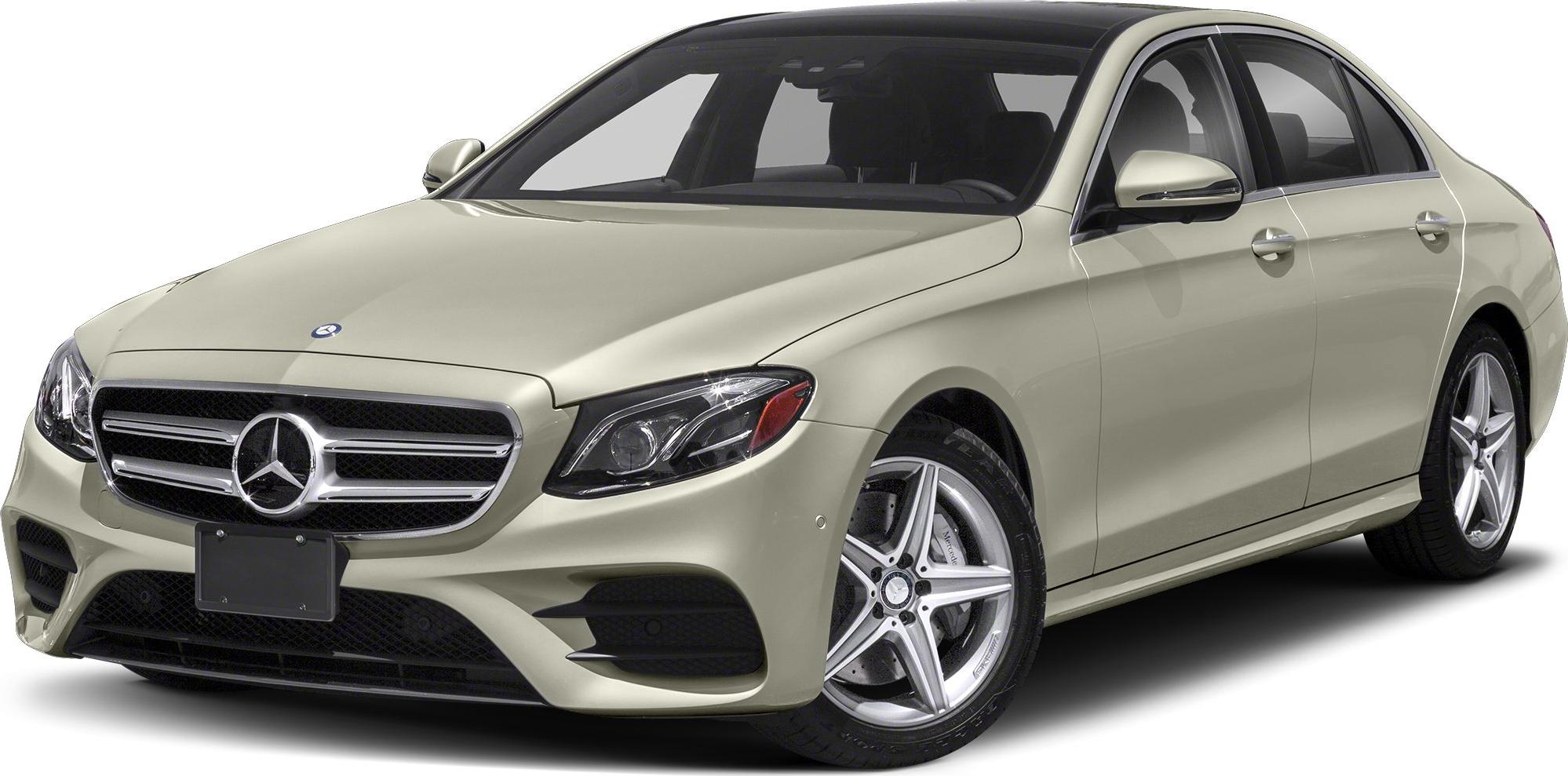 Luxury sedan front-side with LED headlights and alloy wheels