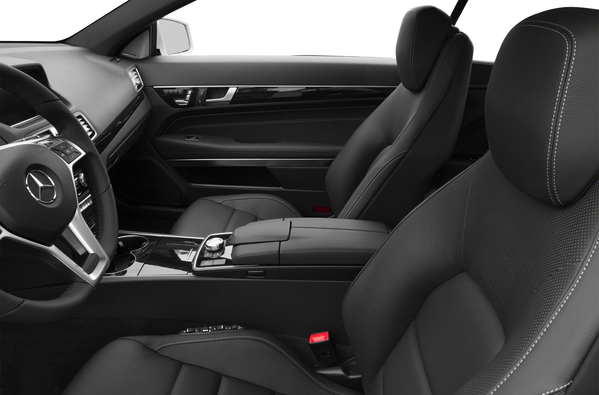 Premium leather seats and advanced center console design