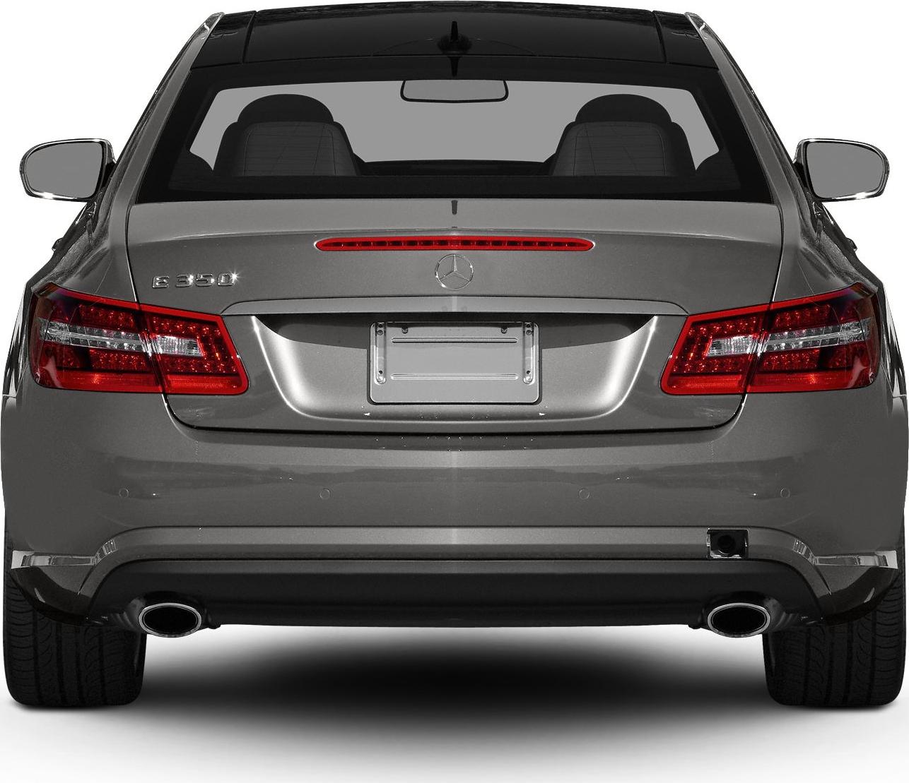 2010 Mercedes-Benz E-class Coupe (C207) Rear View