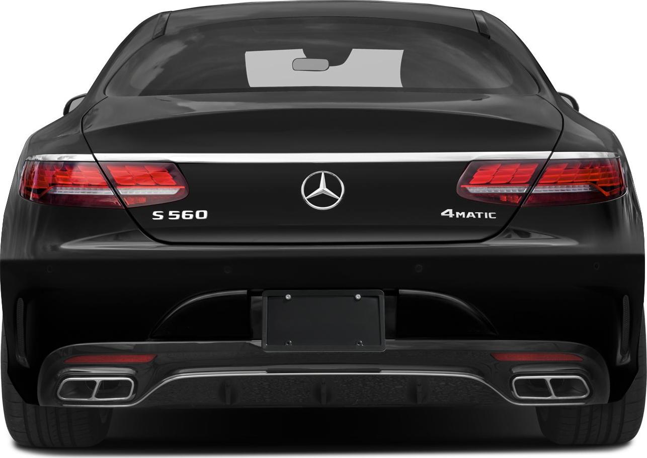 2017 Mercedes-Benz S-class Coupe (C217, facelift 2017) Rear View