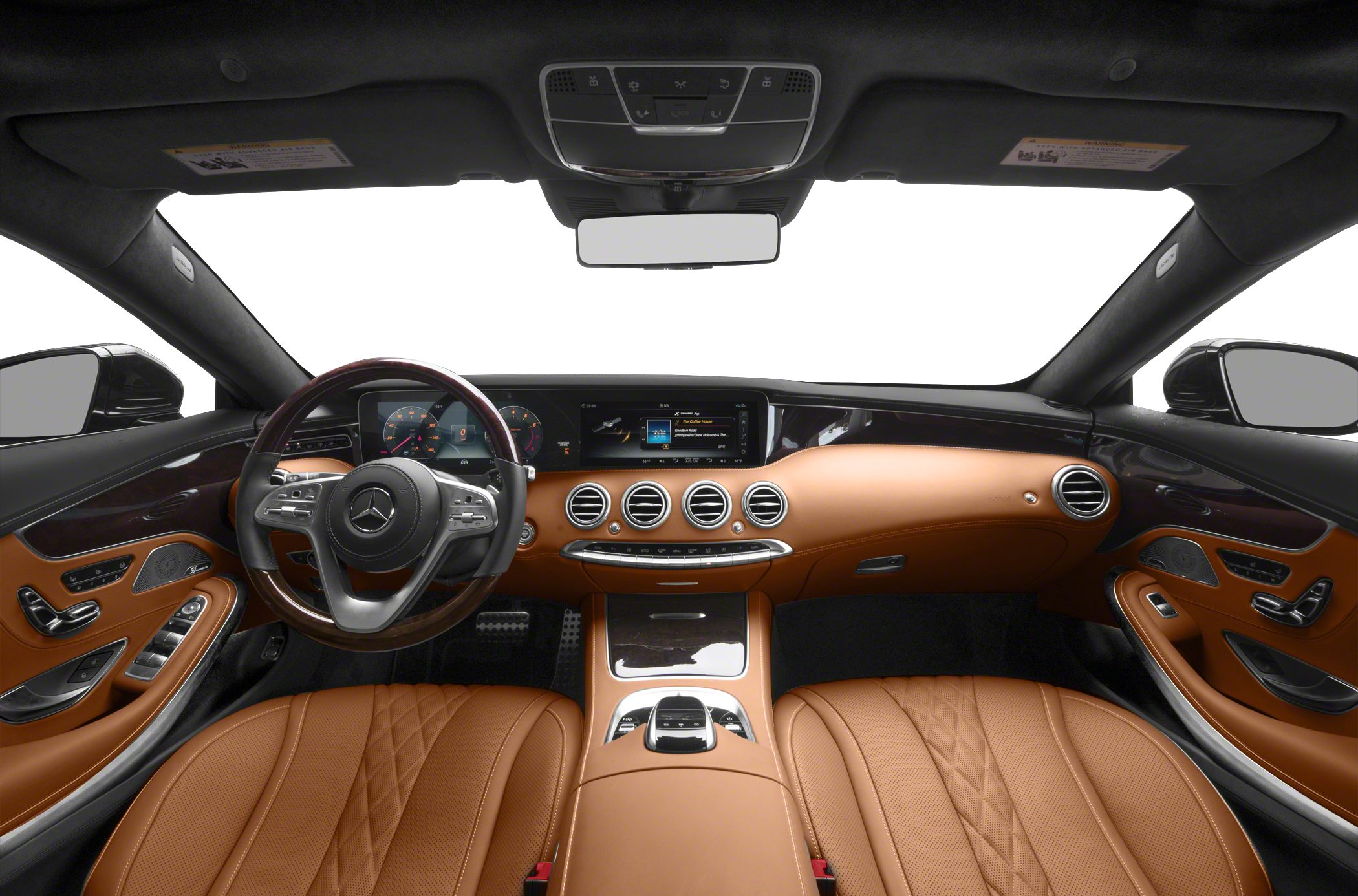 Premium interior with leather seats, digital dashboard, and multifunction steering wheel