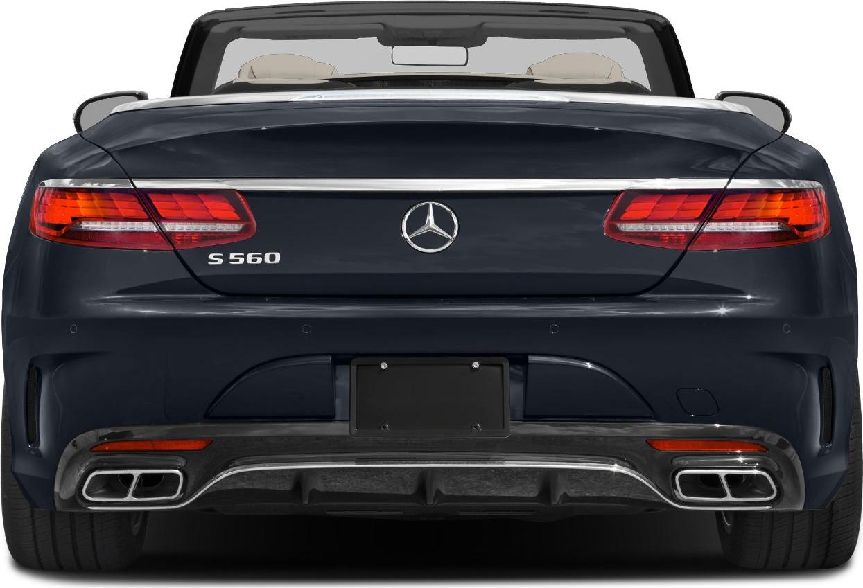 2017 Mercedes-Benz S-class Cabriolet (A217, facelift 2017) Rear View