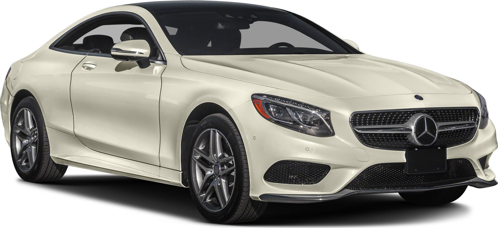 Sleek luxury coupe with alloy wheels and LED headlights