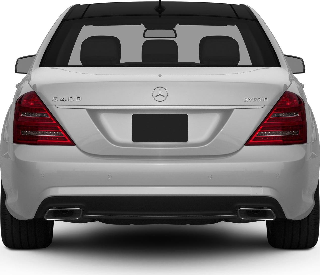 2009 Mercedes-Benz S-class (W221, facelift 2009) Rear View