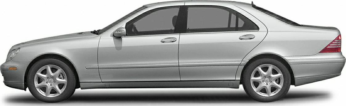 2003 Mercedes-Benz S-class Long (V220, facelift 2002) Side View Left