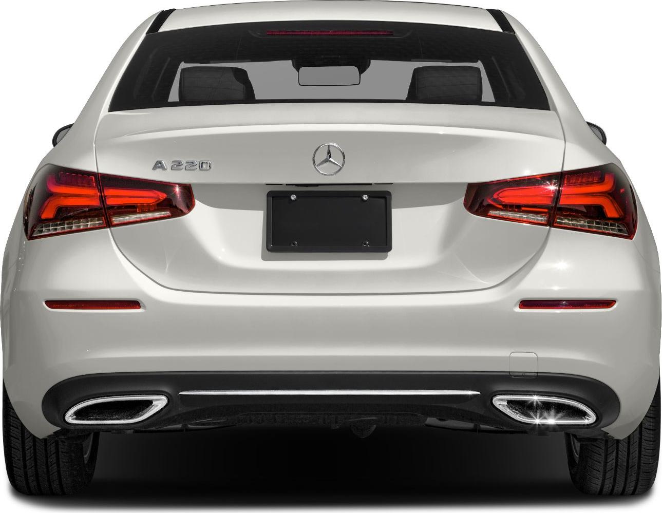 2018 Mercedes-Benz A-class Sedan (V177) Rear View