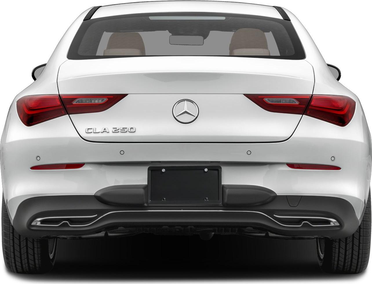 2024 Mercedes-Benz CLA Coupe (C118, facelift 2023) Rear View