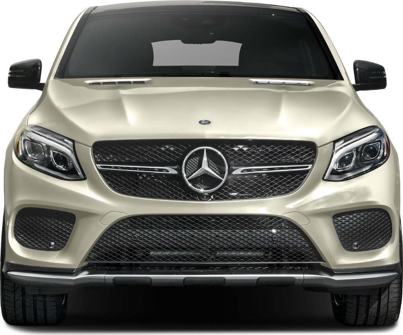 Front grille and headlights of a luxury SUV