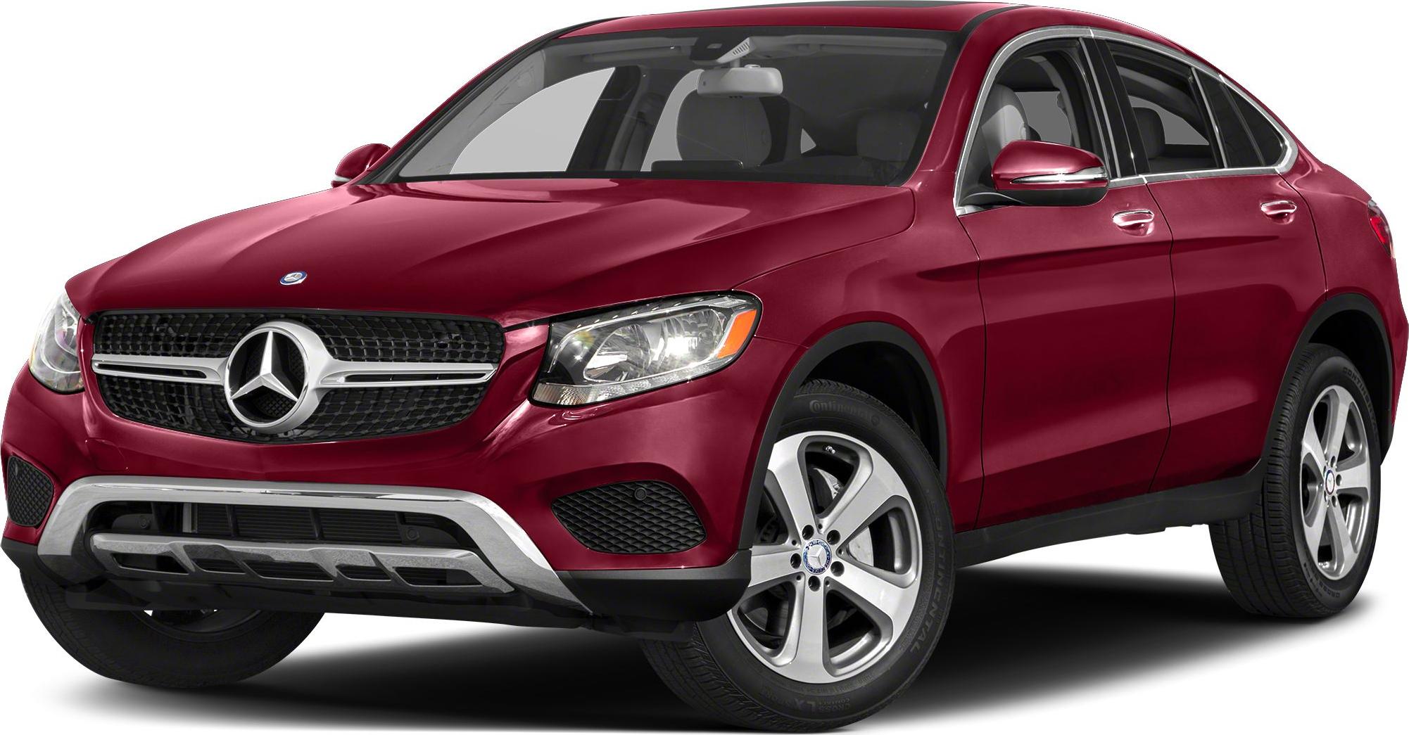 3/4 front-left view, Designo Cardinal Red Metallic