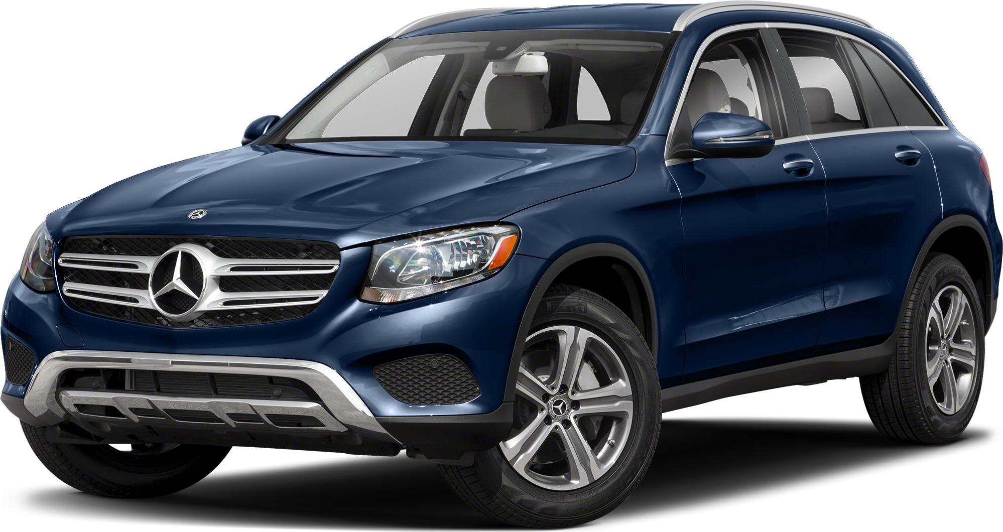 Blue SUV front and side, alloy wheels visible