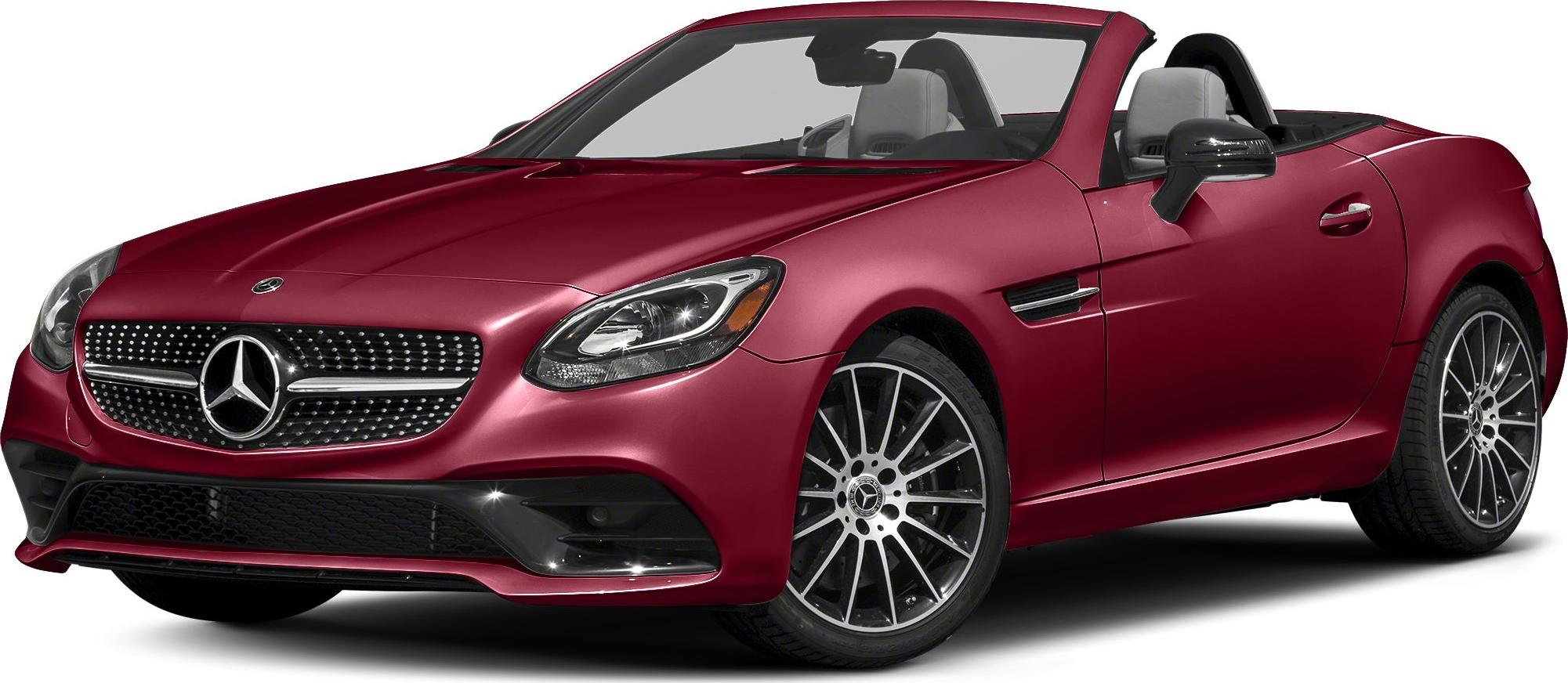 3/4 front-left view, Designo Cardinal Red Metallic