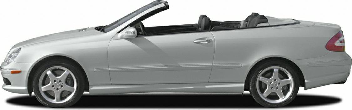 2002 Mercedes-Benz CLK (A209) Side View Left