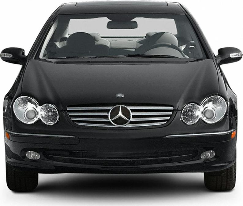 2002 Mercedes-Benz CLK (C209) Front View
