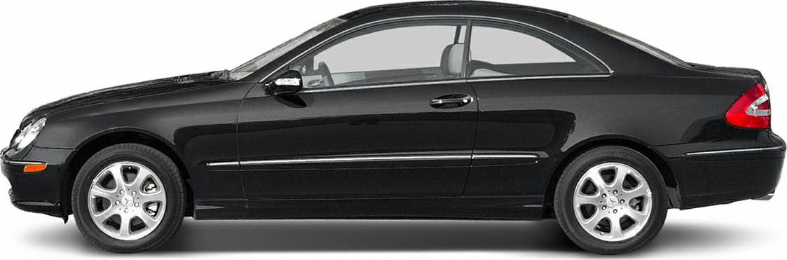2002 Mercedes-Benz CLK (C209) Side View Left