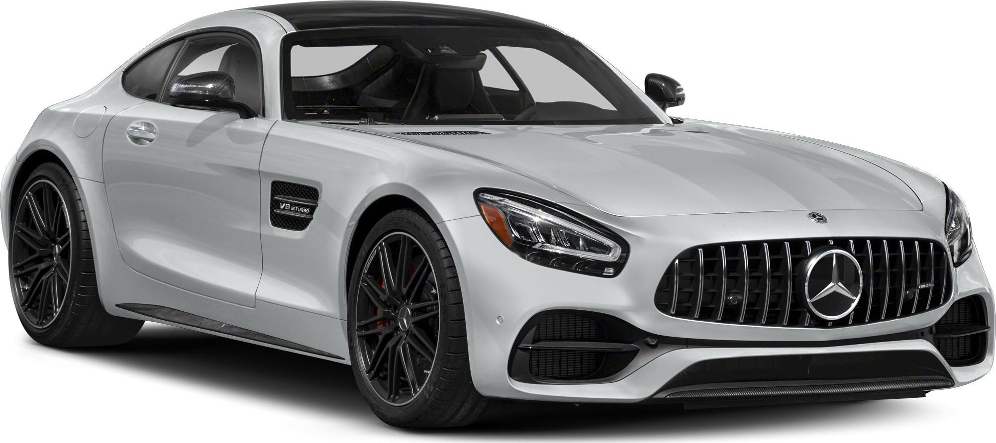 Front view showing aggressive grille and V8 BiTurbo badge