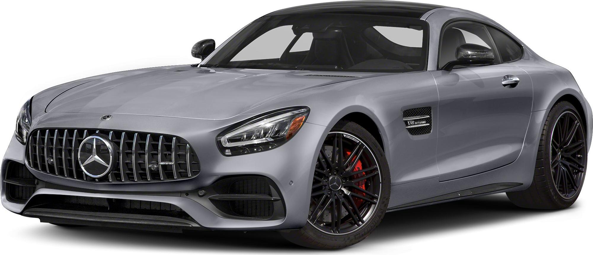 Close-up of front grille and V8 biturbo side vent with sporty wheels