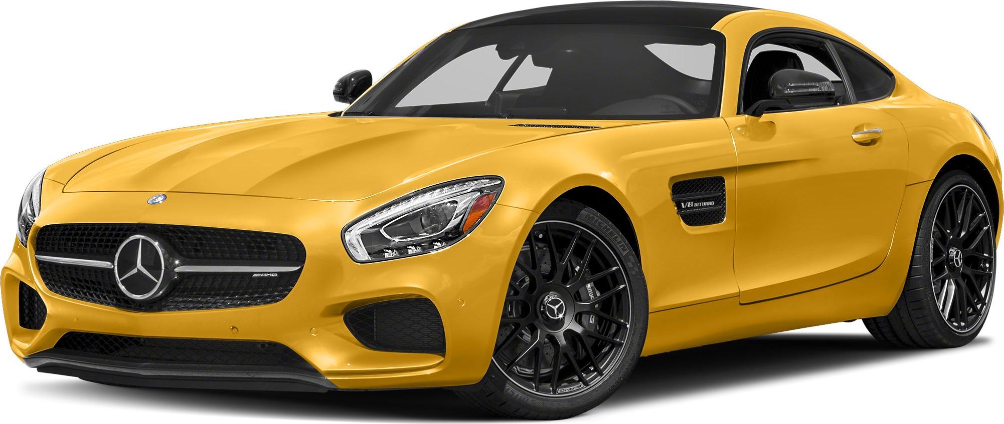 3/4 front-left view, Amg Solarbeam Yellow