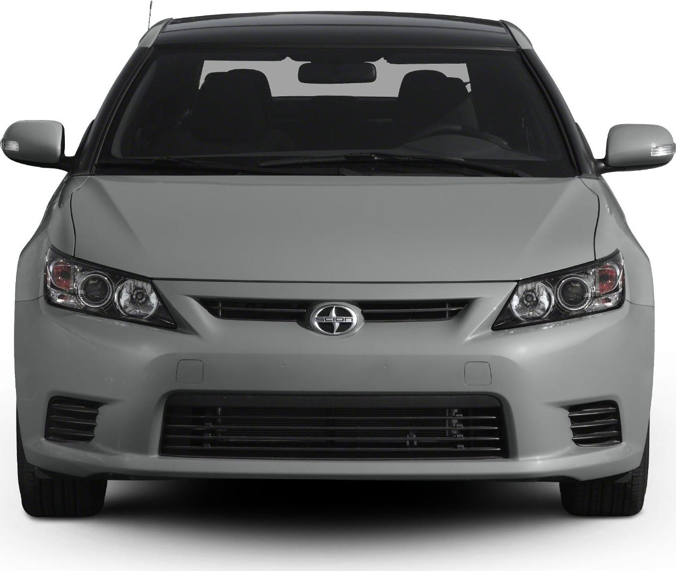 Front view showing headlights, grille, and bumper details
