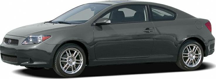 Side profile of a sleek two-door coupe with alloy wheels