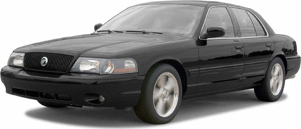 Black sedan front side view with alloy wheels and clear headlights