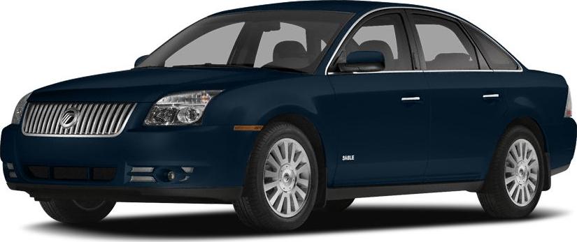 Front side view of a dark blue sedan with grille and alloy wheels