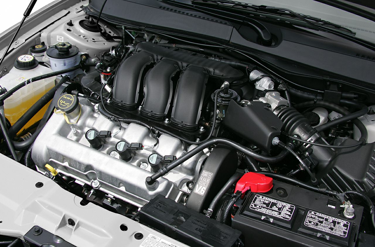 Duratec 24-valve DOHC V6 engine and components