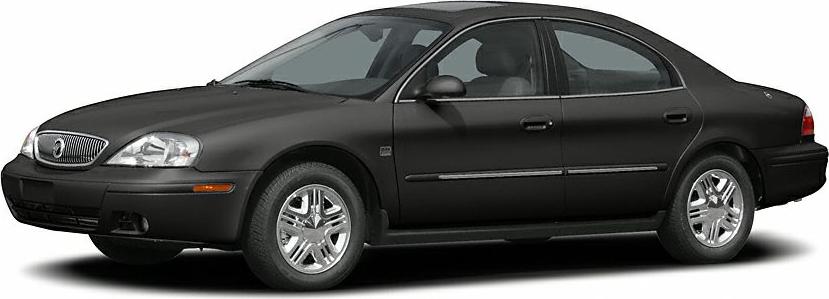 Side profile of a 2004 sedan with chrome trim and smooth body lines